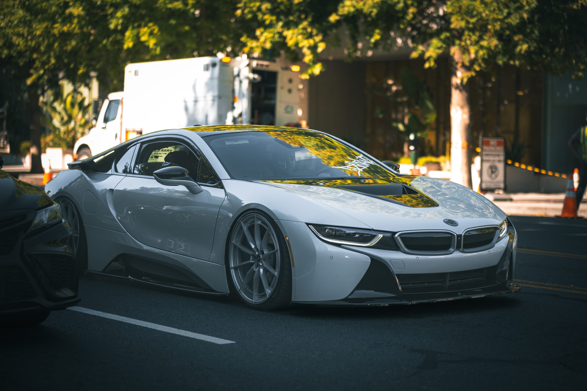 BMW i8 paint correction — Solano County